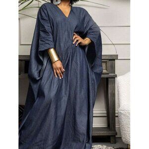 Denim Casual Loose Dres